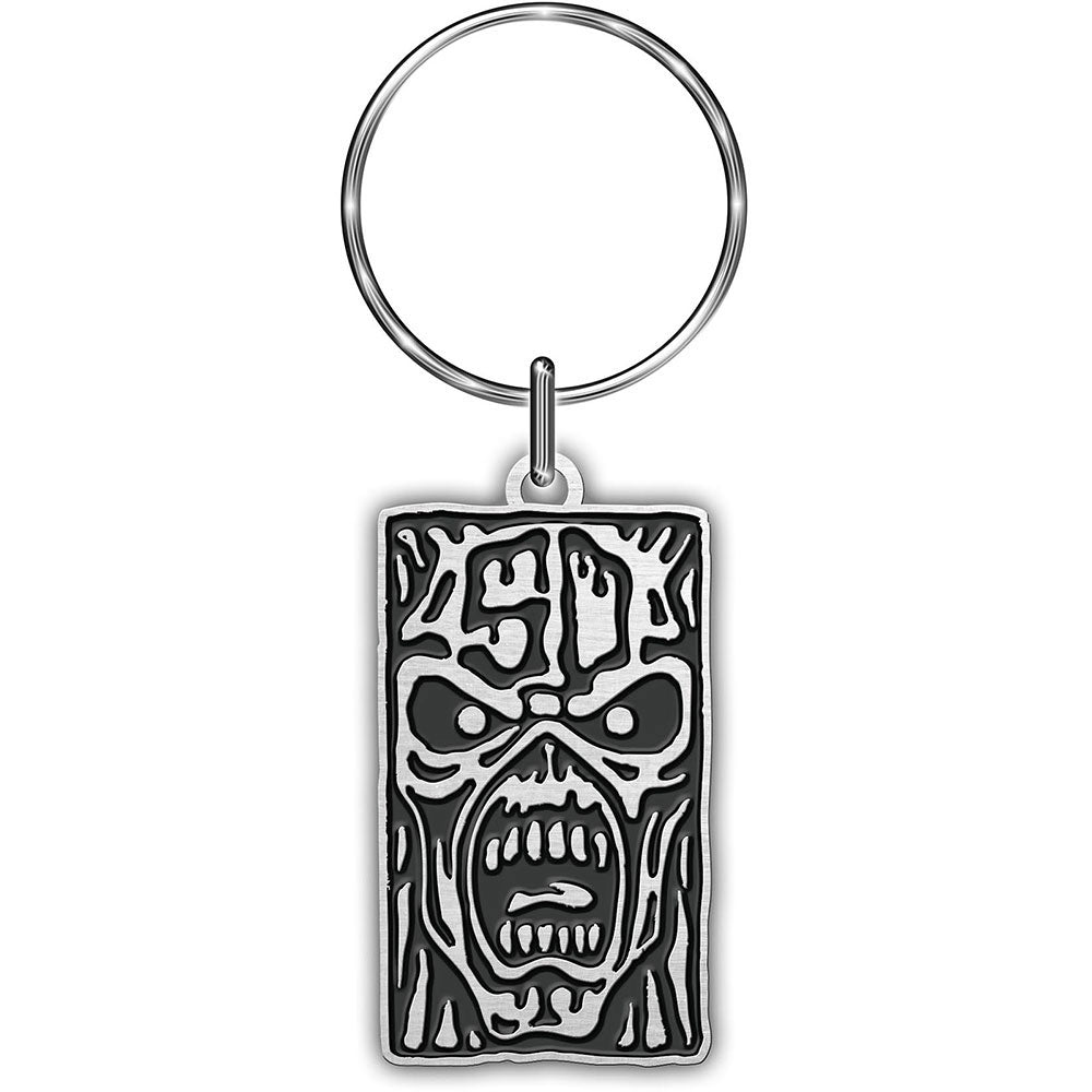 Iron Maiden Eddie 50 Metal Key Chain Front