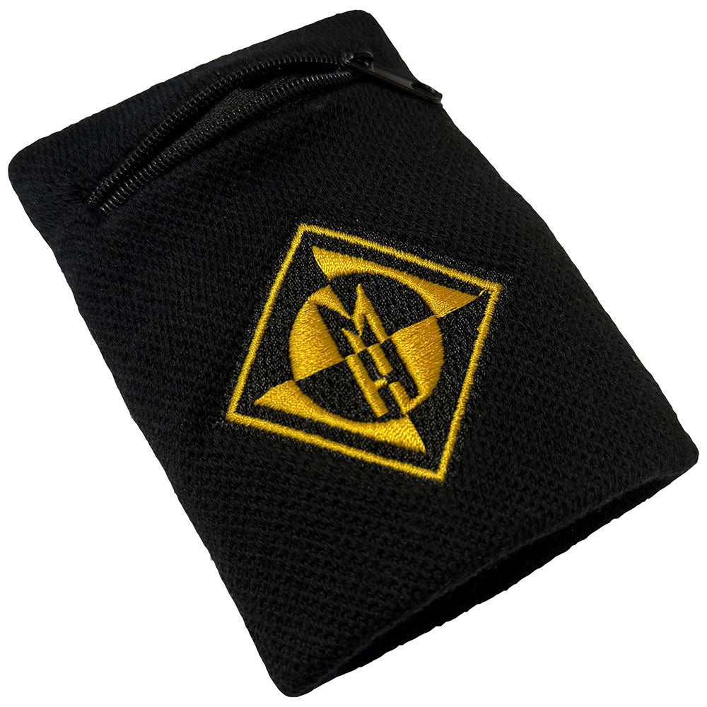 Machine Head Diamond Zip Athletic Wristband Front