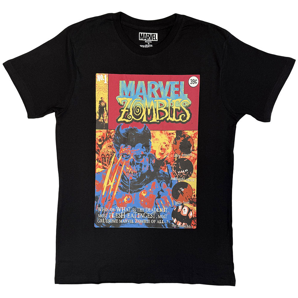 Marvel Comics Wolverine Zombie T-shirt Front