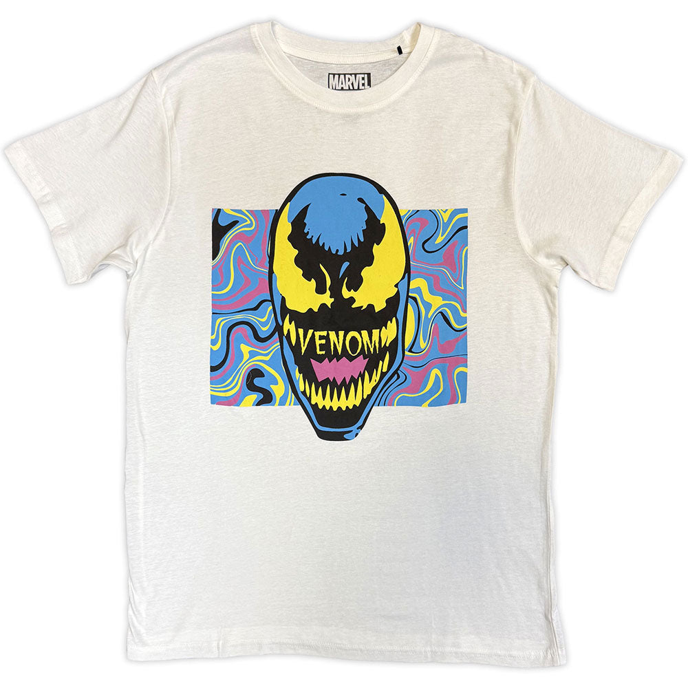 Marvel Comics Venom Psych Head T-shirt Front