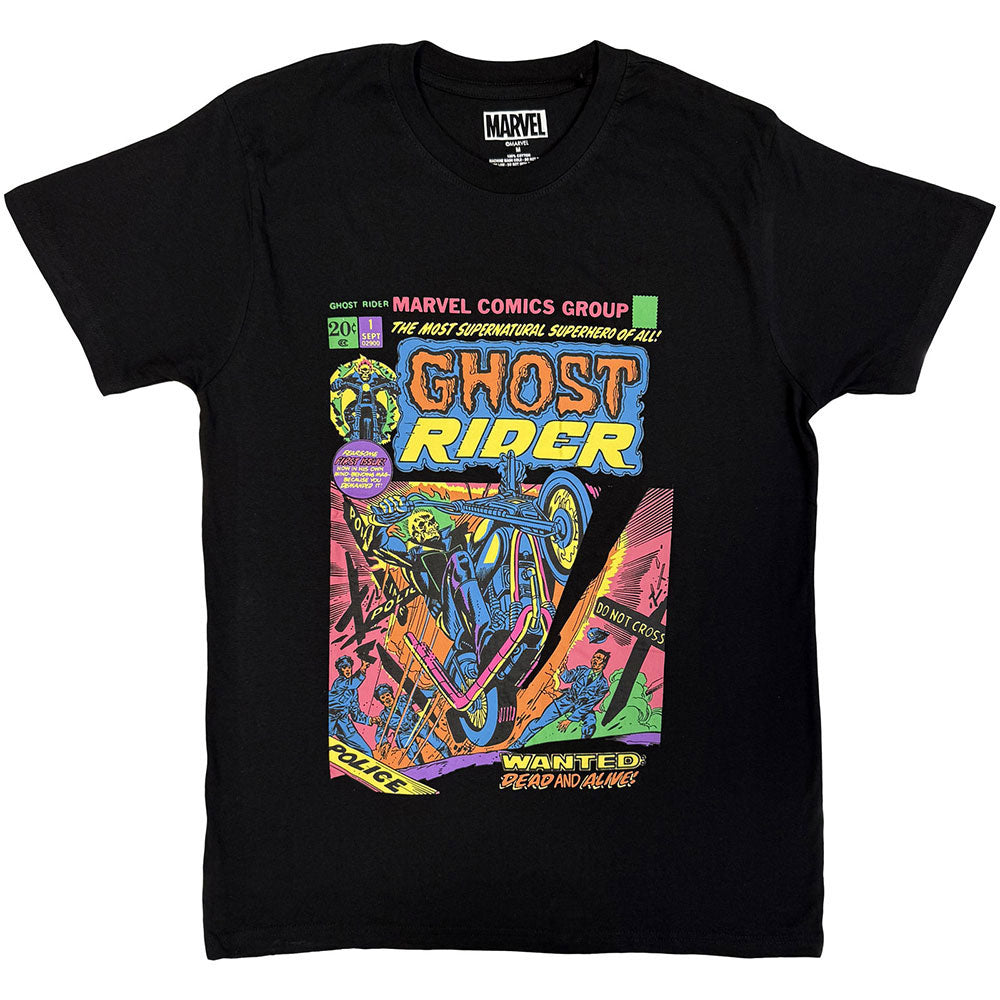 Marvel Comics Ghost Rider Dead Or Alive T-shirt Front
