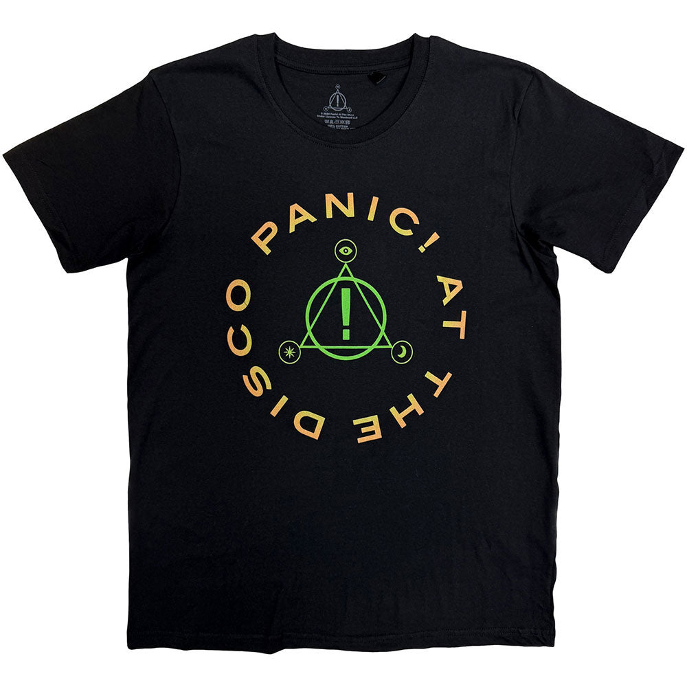 Panic! At The Disco Triangle Circle T-shirt Front