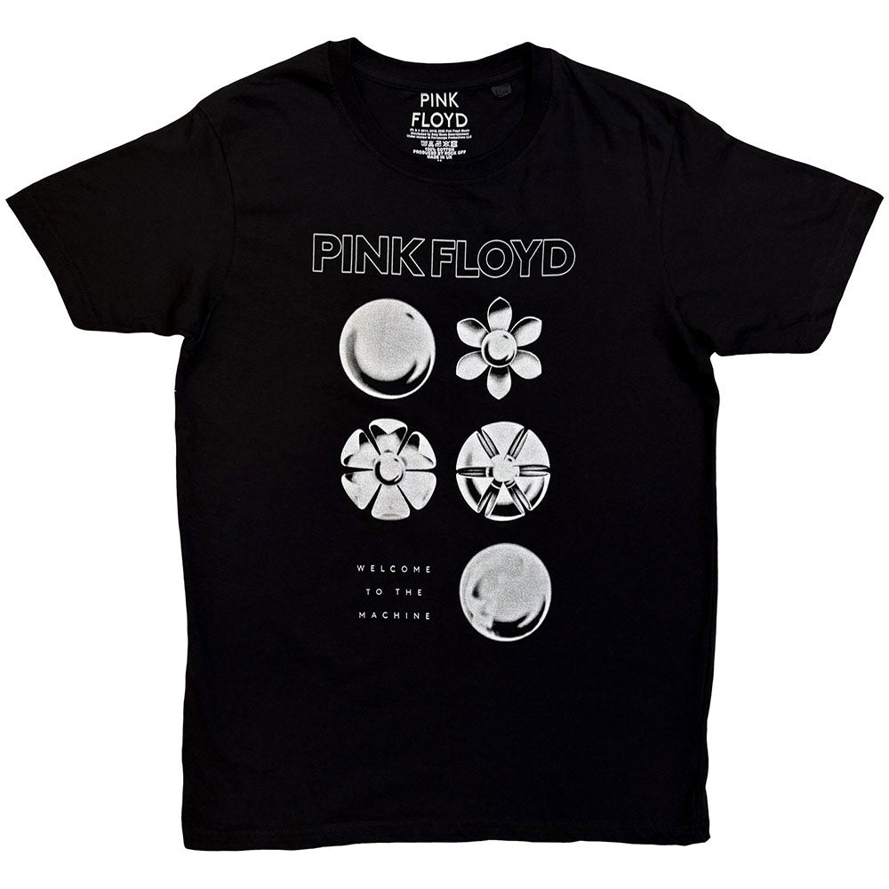Pink Floyd Flowers T-shirt Front