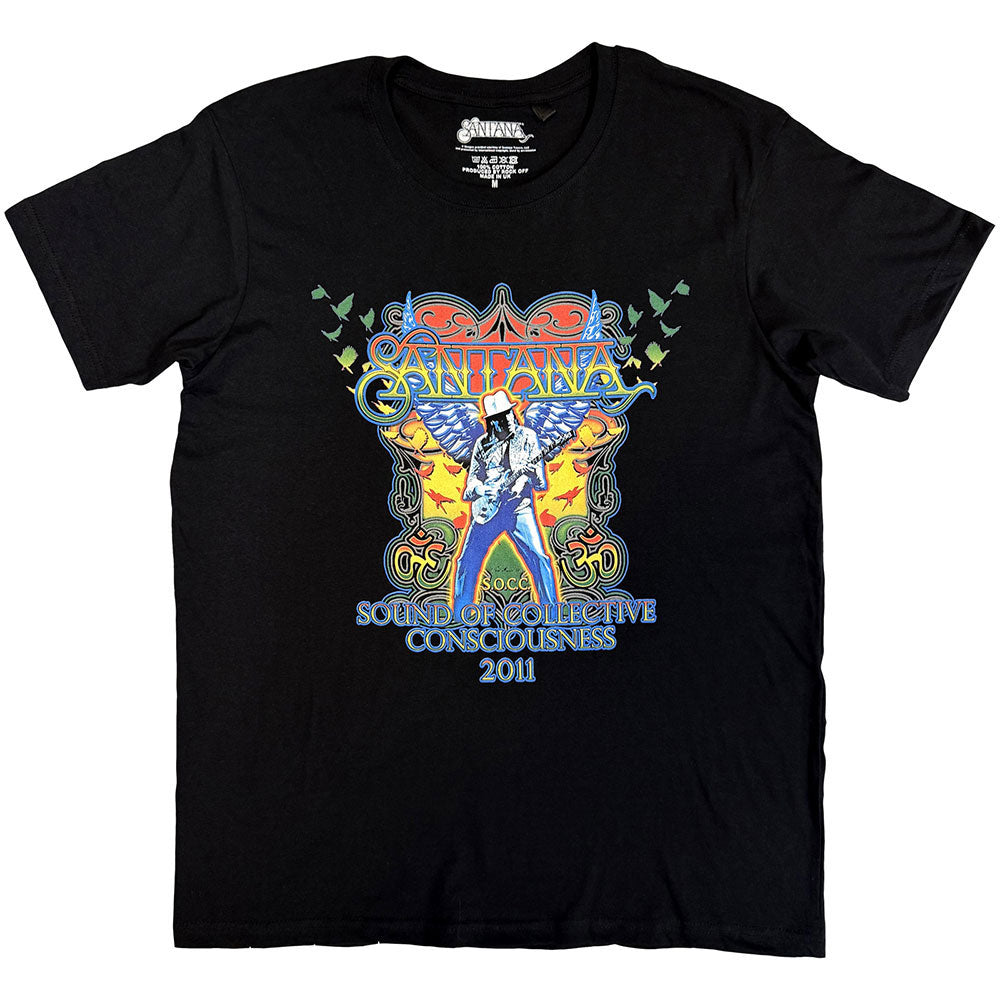 Santana Collective Consciousness Tour '11 T-shirt Front