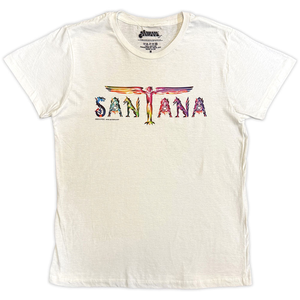 Santana Angel Wings Logo T-shirt Front