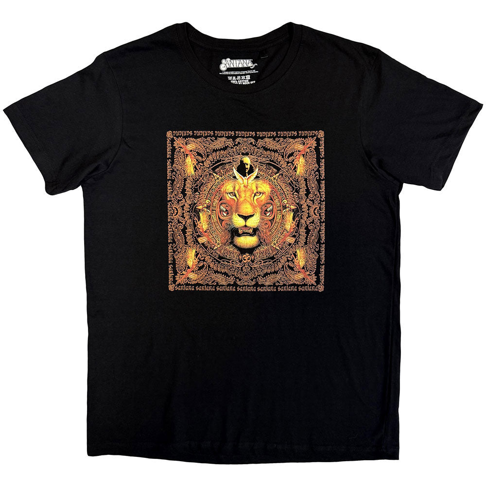 Santana Lionhead Frame T-shirt Front