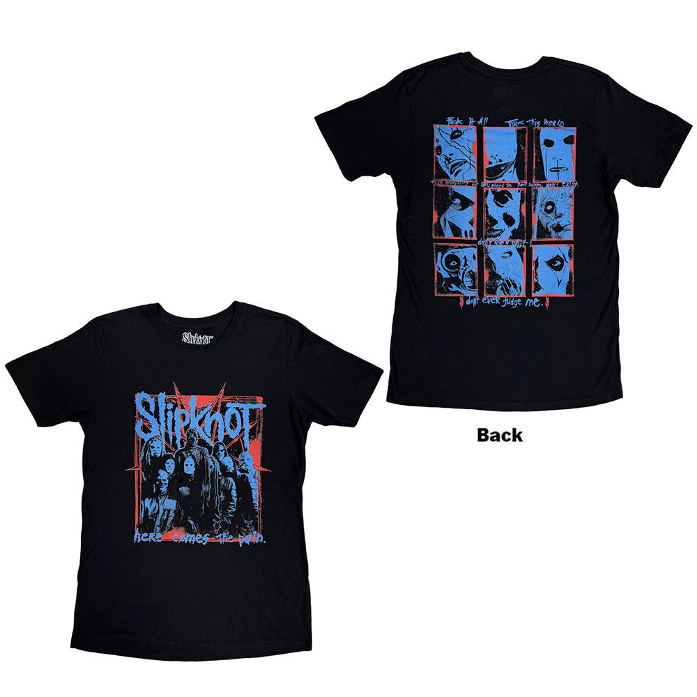 Slipknot Here Comes The Pain T-shirt Front