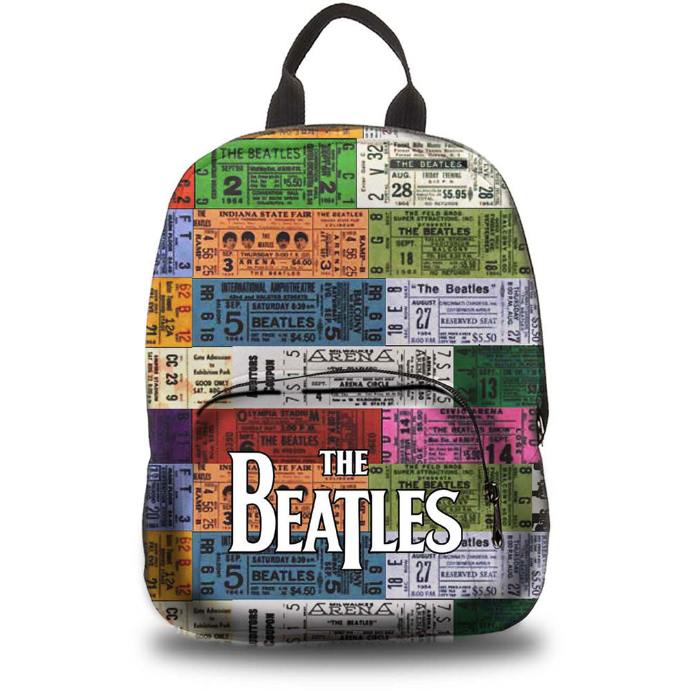 Beatles Tickets Backpack Front