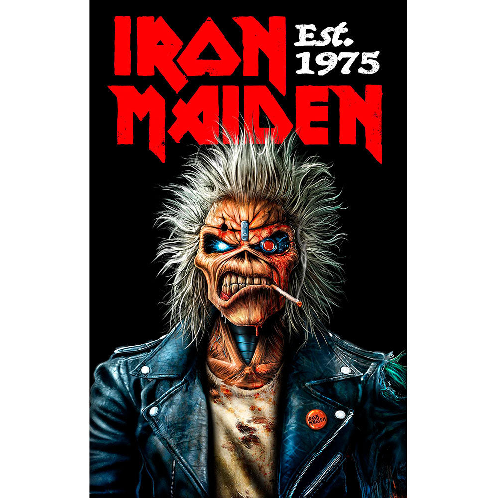 Iron Maiden Est 1975 Poster Flag Front