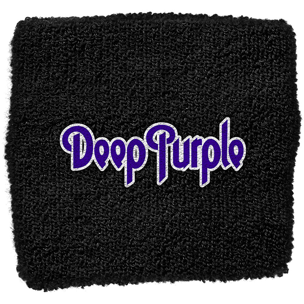 Deep Purple Logo Athletic Wristband Front