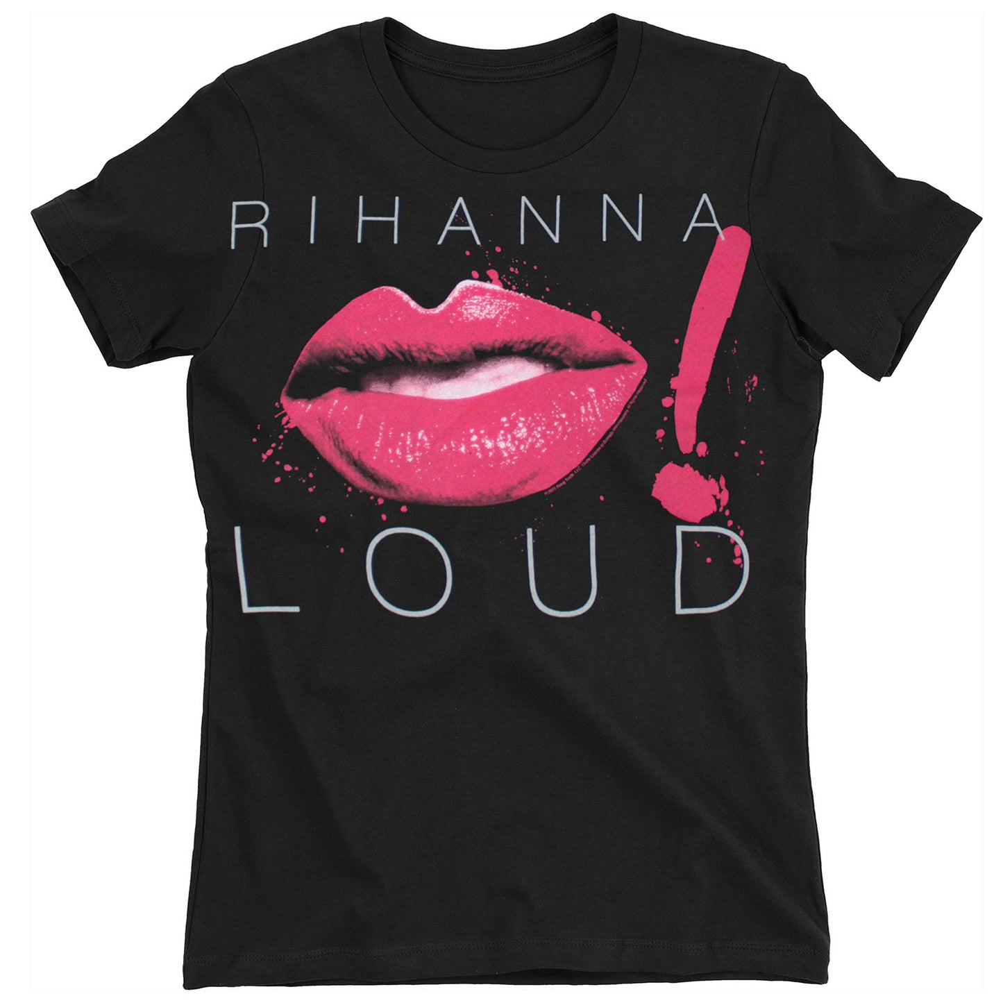 Rihanna Loud! Lips Junior Top Front