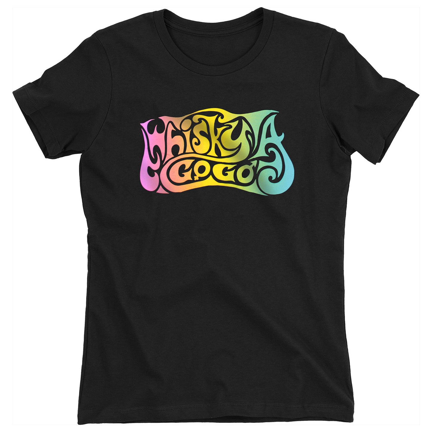 Whisky A Go Go Gradient Logo Junior Top Front