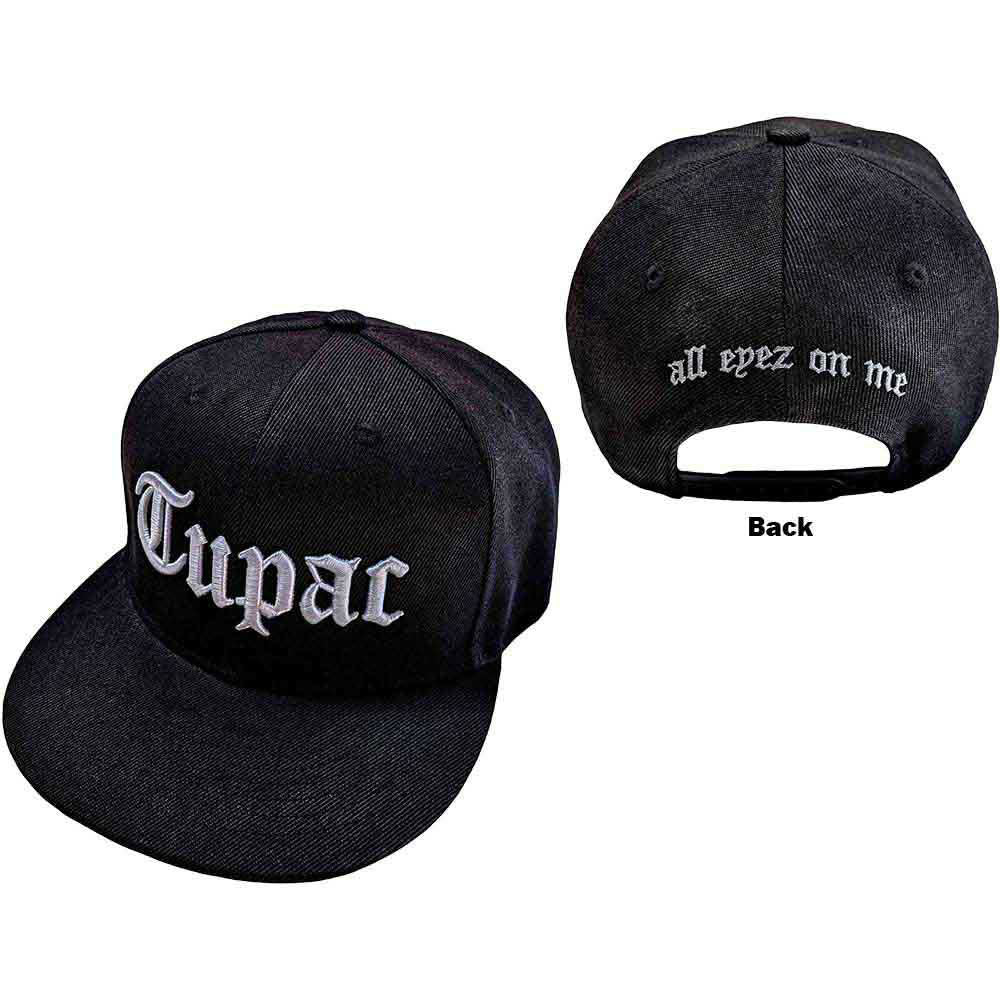 Tupac All Eyez Baseball Cap Front