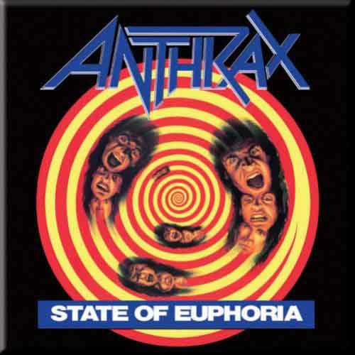 Anthrax State Of Euphoria Magnet Front