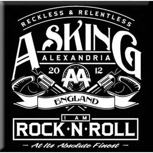Asking Alexandria Rock N' Roll Magnet Front