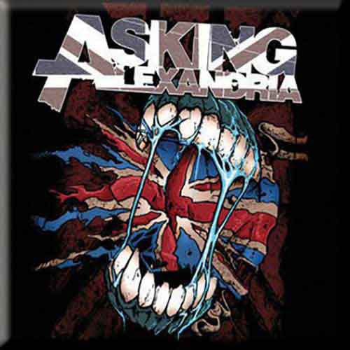 Asking Alexandria Flag Eater Magnet Front