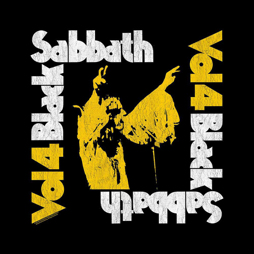 Black Sabbath Vol 4 Bandana Front
