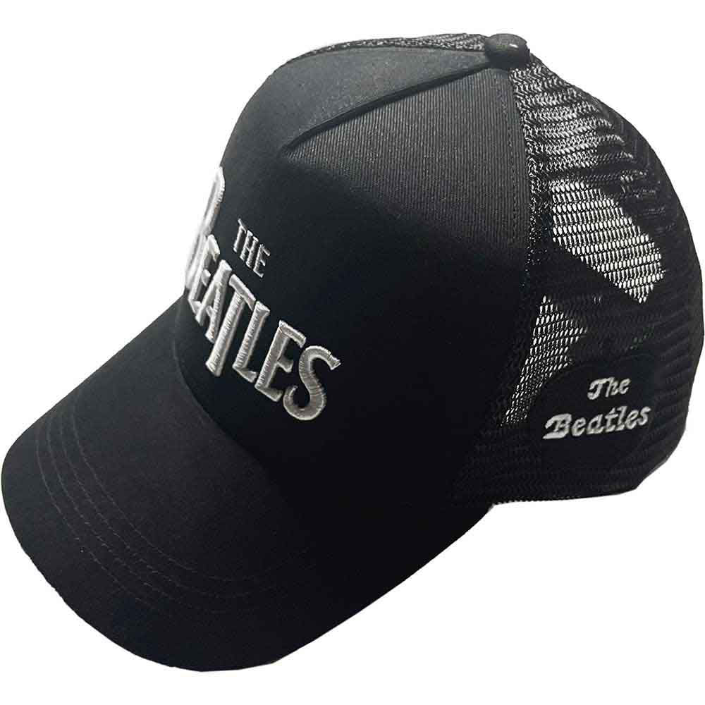 Beatles Drop T Logo & Apple Trucker Cap Front