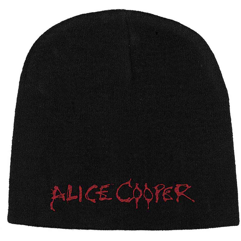 Alice Cooper Logo Beanie Front