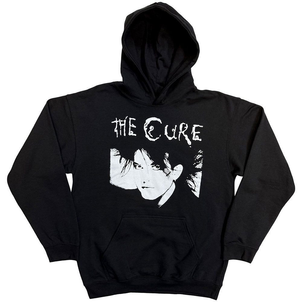 Cure Robert Illustration Hooded Sweatshirt Front