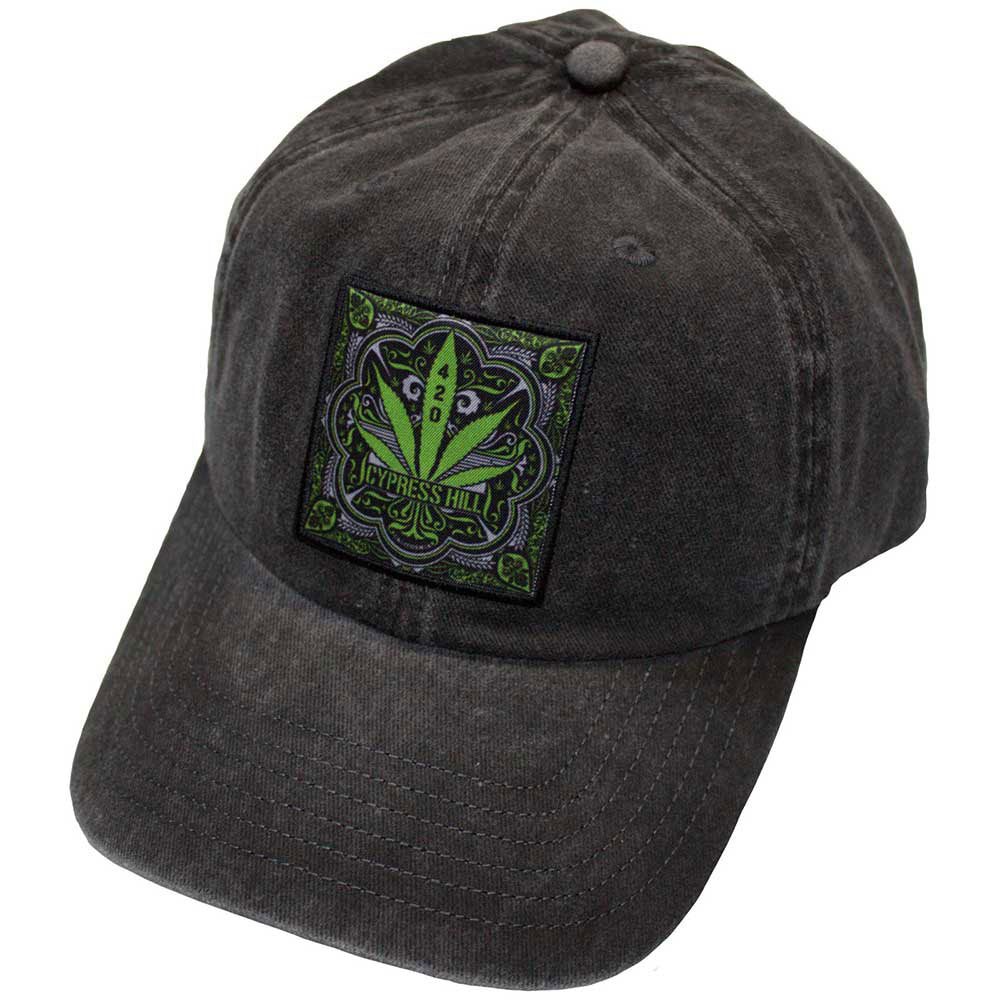Cypress Hill 420 Leaf Baseball Cap Front