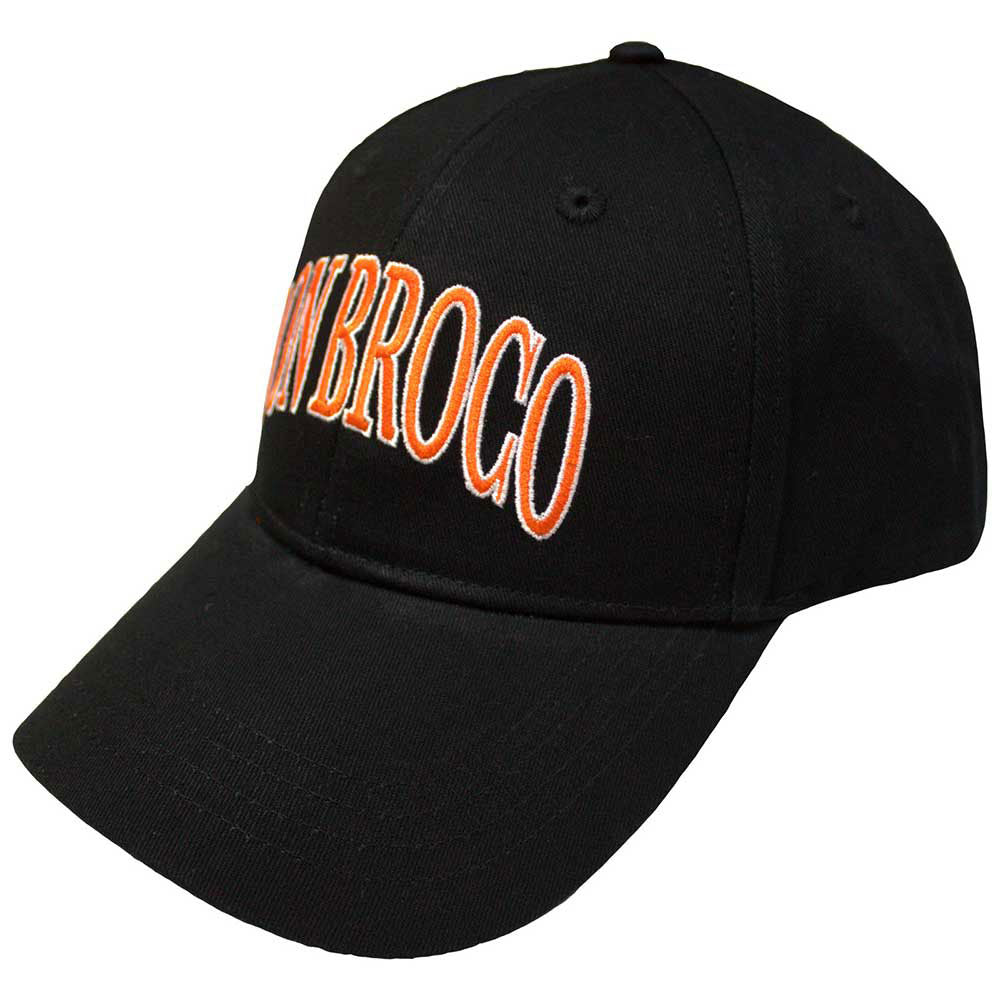 Don Broco Orange Logo Baseball Cap Front