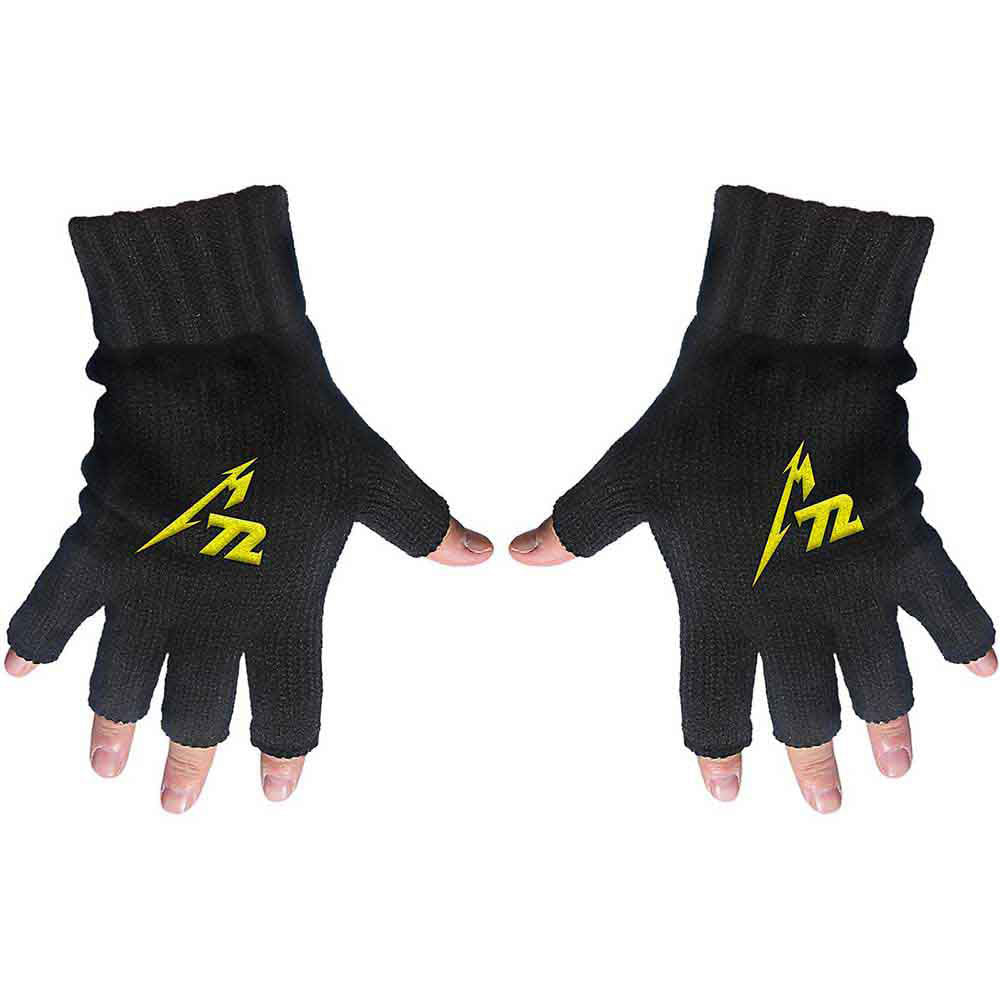 Metallica M72 Knit Gloves Front