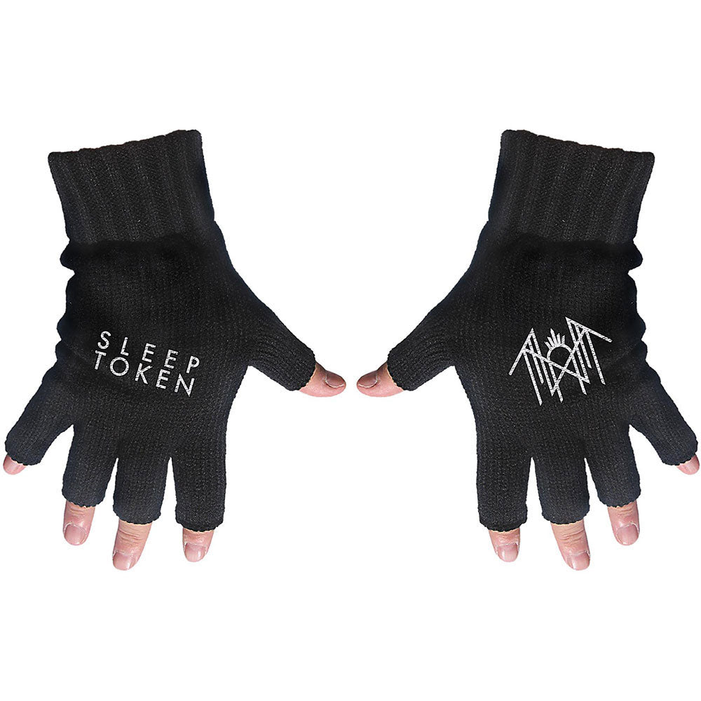 Logo & Sigil Knit Gloves