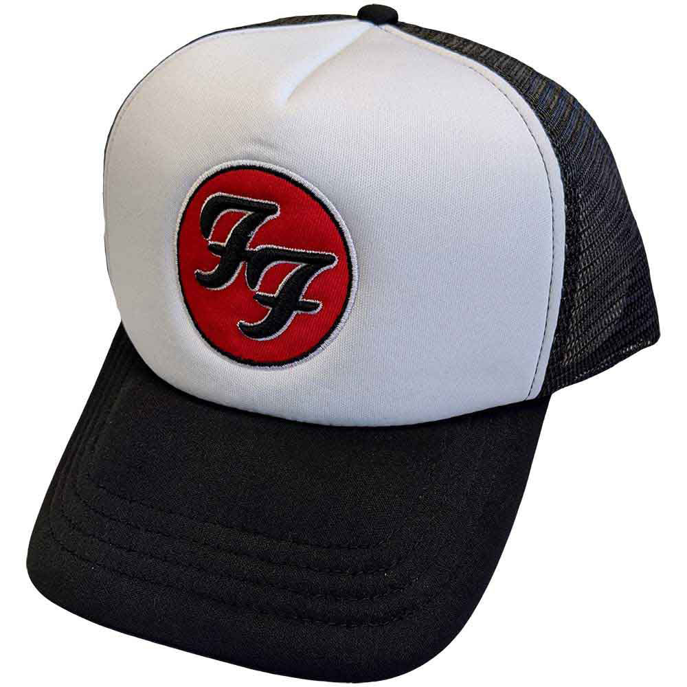 Foo Fighters Ff Logo Trucker Cap Front