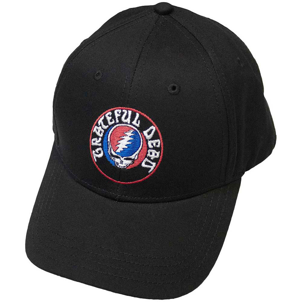 Grateful Dead Steal Your Face Logo Baseball Cap Front