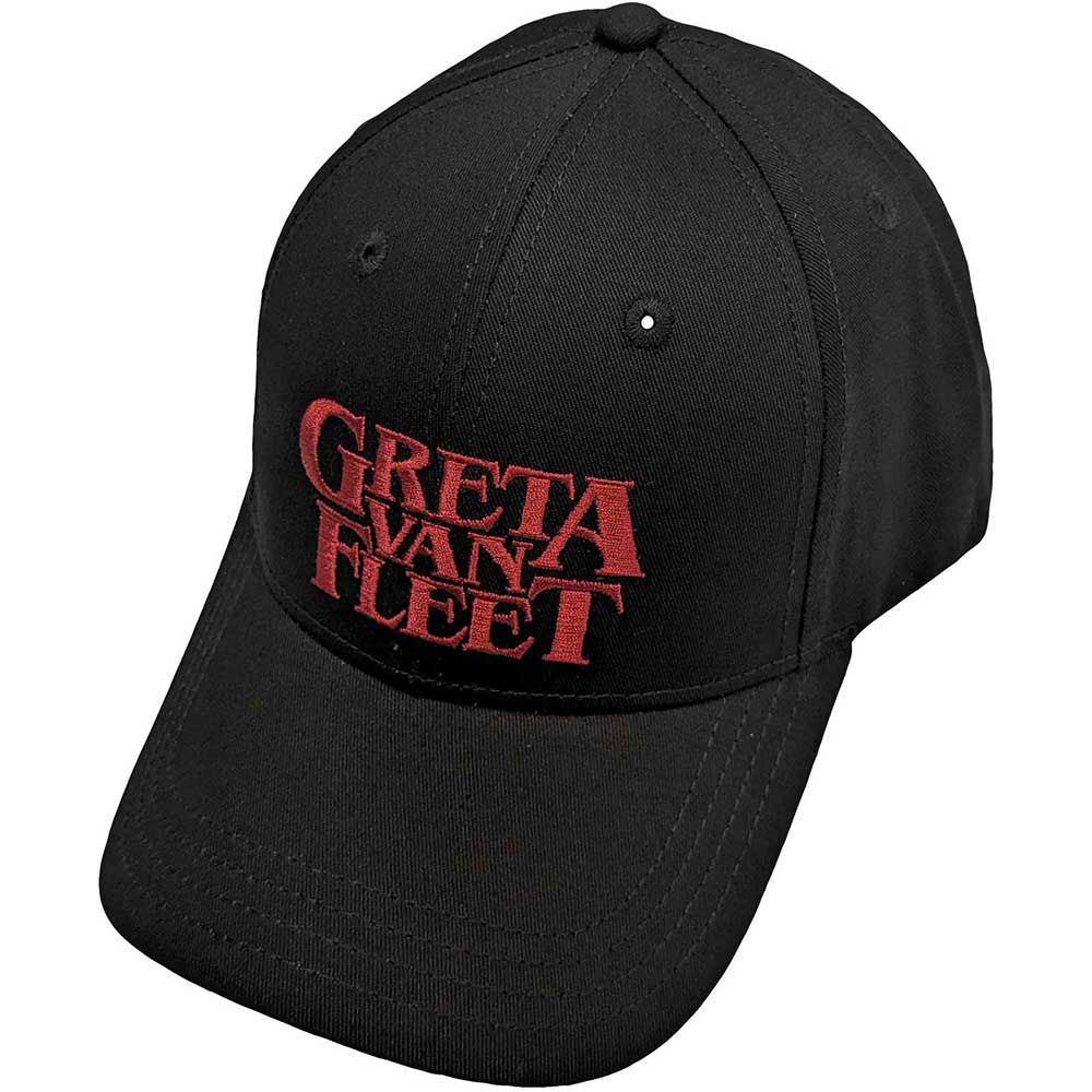Greta Van Fleet Red Logo Baseball Cap Front