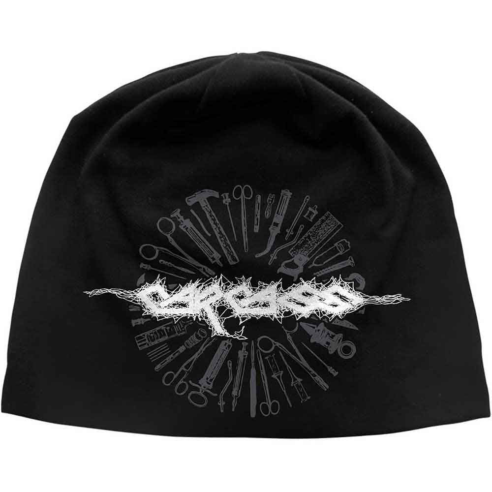 Carcass Tools Jd Print Beanie Front