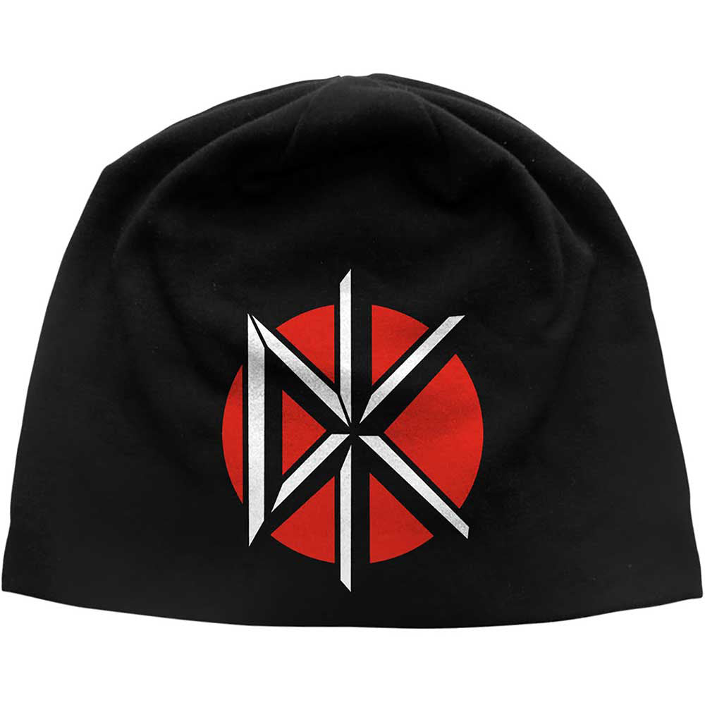 Dead Kennedys Dk Logo Jd Print Beanie Front