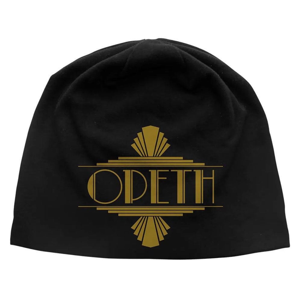 Opeth Art Deco Logo Jd Print Beanie