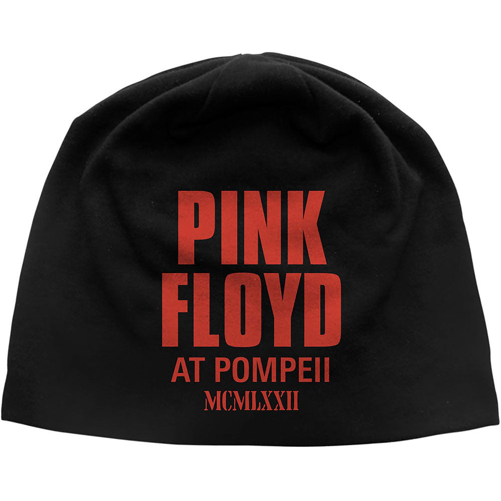 Pink Floyd Live In Pompeii Jd Print Beanie Front