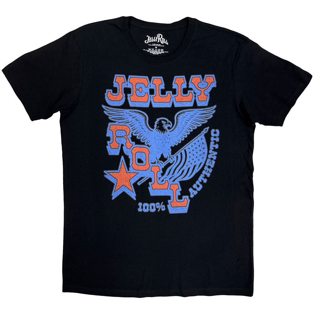 Jelly Roll Eagle Flag T-shirt