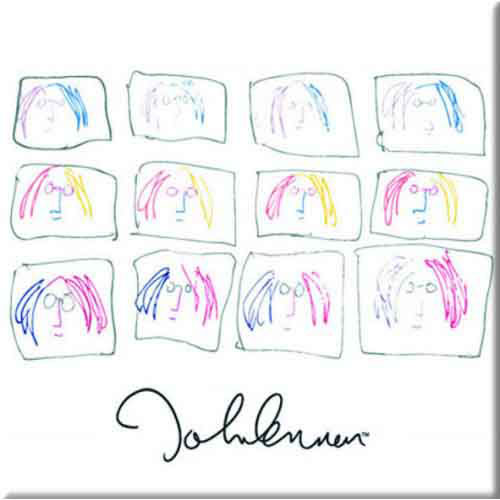John Lennon Imagine Motion Montage Magnet Front