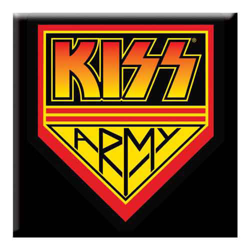 KISS Army Magnet Front