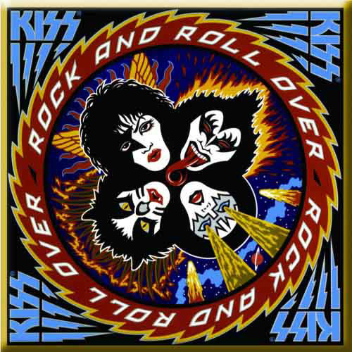 KISS Rock & Roll Over Album Magnet Front