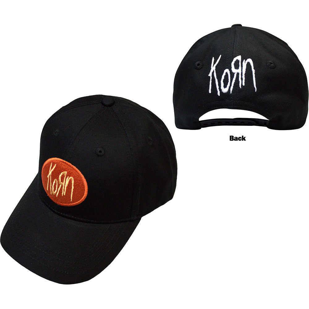 Korn Oval Logo Baseball Cap Front