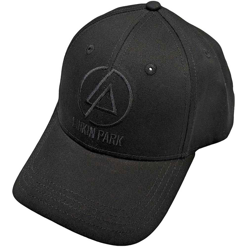 Linkin Park Concentric Text Logo Baseball Cap Front