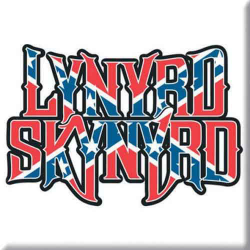 Lynyrd Skynyrd Logo Magnet Front