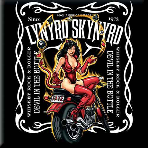 Lynyrd Skynyrd Devil In The Bottle Magnet Front