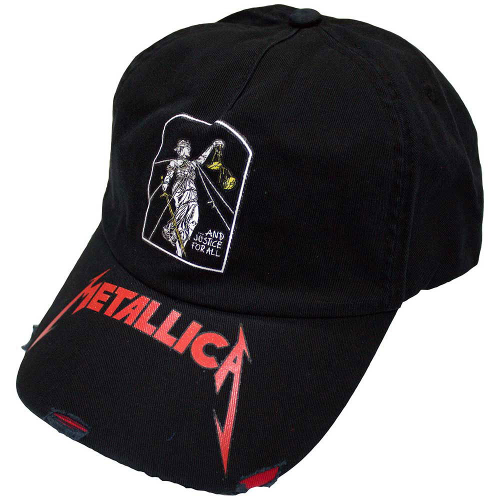 Metallica And Justice For All Tombstone Baseball Cap Front