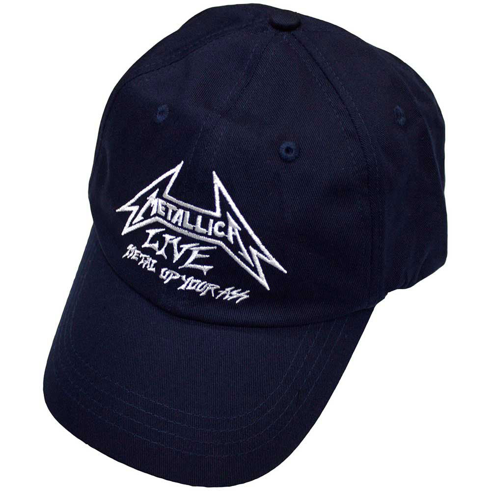 Metallica Live Baseball Cap Front