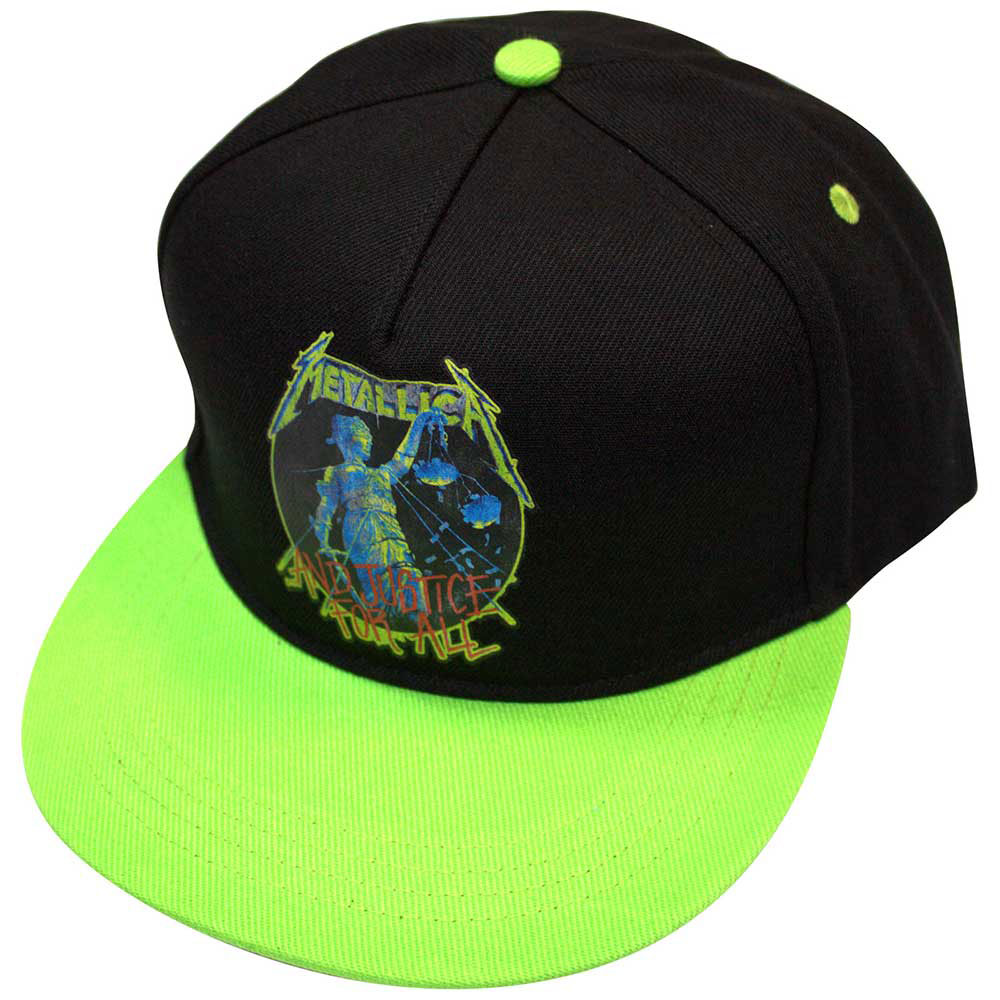 Metallica And Justice For All Baseball Cap Front