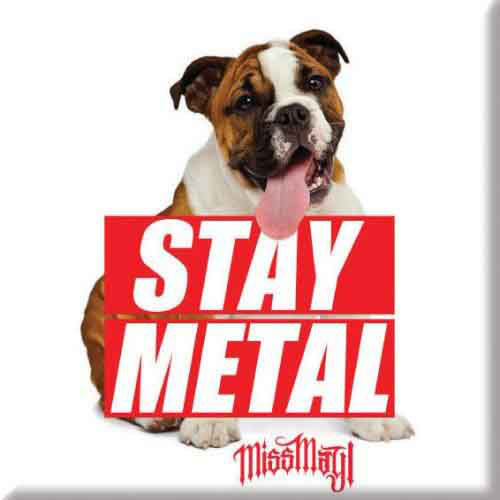 Miss May I Dog Magnet Front