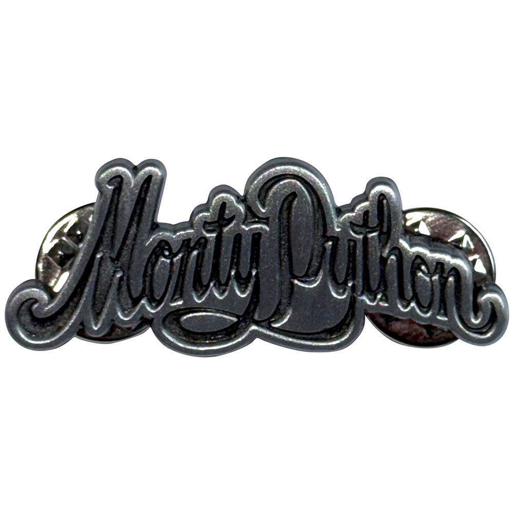 Monty Python Logo Pewter Pin Badge Front