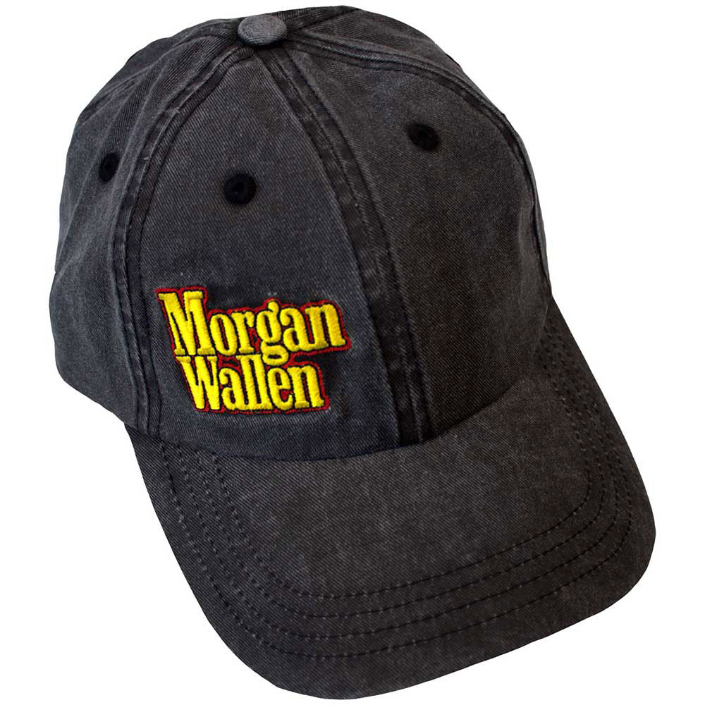 Morgan Wallen Stacked Logo Side Baseball Cap Front
