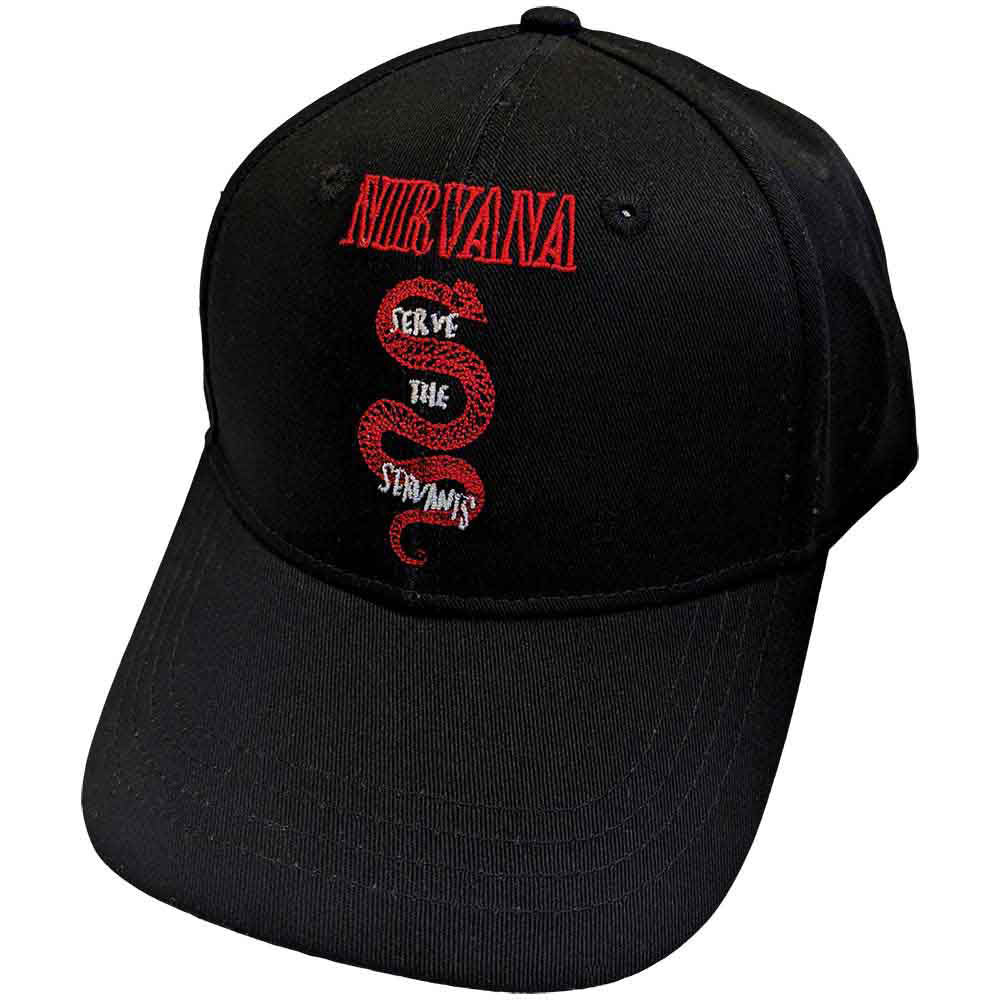 Nirvana Serve The Servants Baseball Cap Front